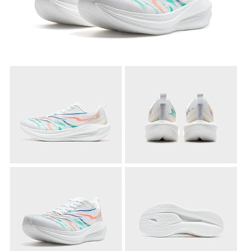 Zapatillas Xtep One Piece Modeling 5,0 para mujer, soporte estable, cómodas, transpirables, duraderas, zapatillas para correr 874218110037