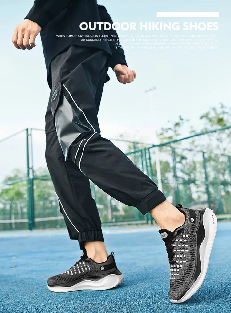 Nuevos zapatos para correr para hombre, zapatos deportivos informales de lujo, zapatos para correr, cómodos para caminar, zapatillas de moda, ligeras y transpirables