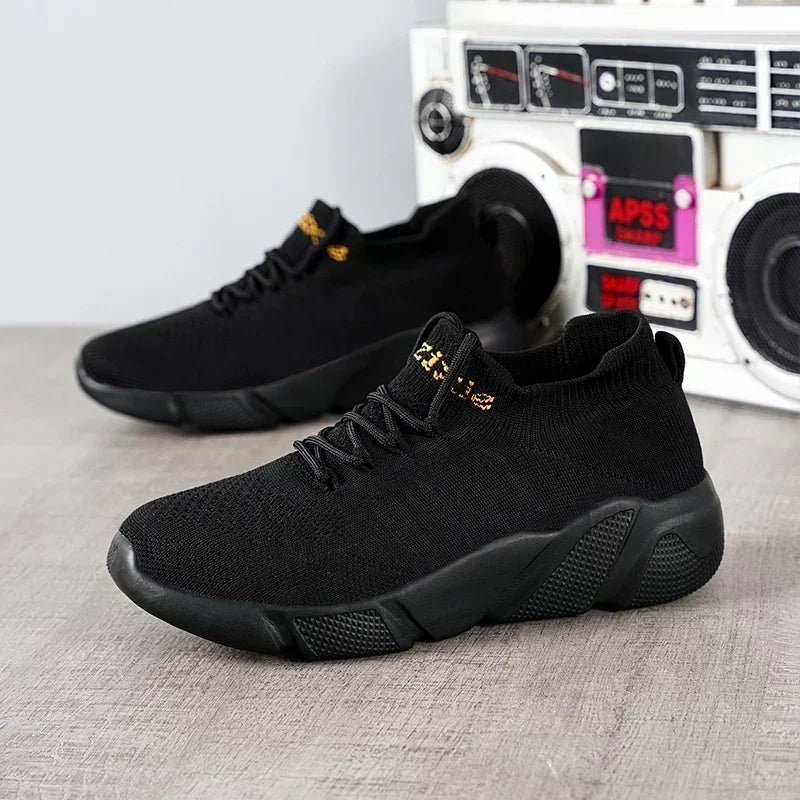 Zapatillas de deporte para hombre, zapatos para mujer, calcetines de tendencia de tenis, zapatos para caminar, mocasines, transpirables, informales, para correr, verano, verde, talla grande 35-47