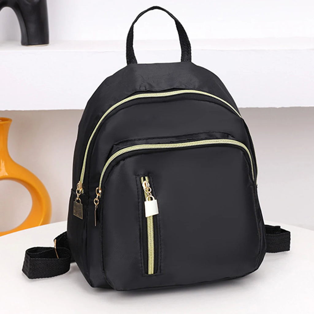Mochila informal de moda para mujer, bolso de viaje diario pequeño y ligero para la universidad, viajes al aire libre, lindo bolso de hombro para todos los días