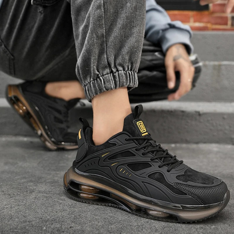 Zapatillas De deporte para hombre, zapatos De malla para caminar para hombre, zapatos De tenis con cordones para aumentar la altura, zapatos duraderos para hombre, Zapatillas De Deporte De alta calidad