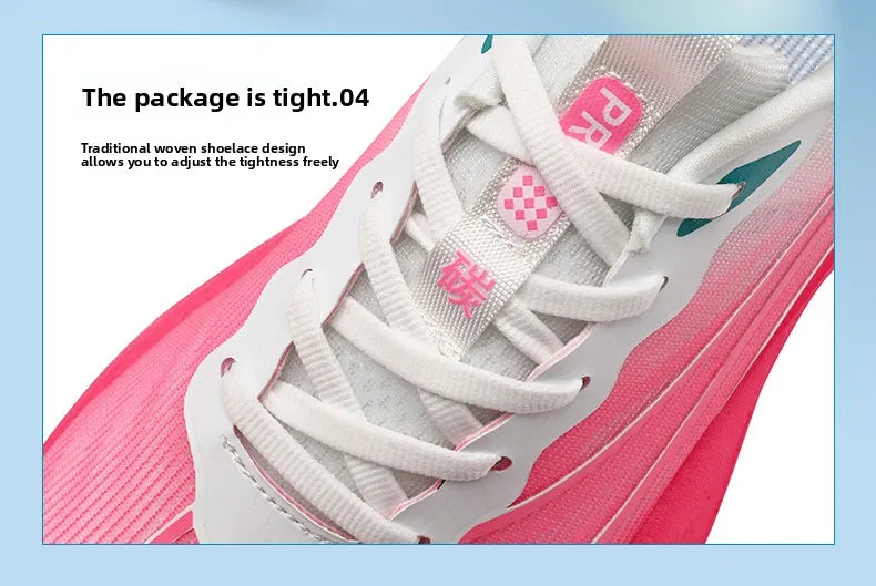    Zapatillas de Running Marathon para Hombre, con Placa de Carbono, Casuales, Transpirables, para Tenis, Deportivas, Ligeras, para Mujer