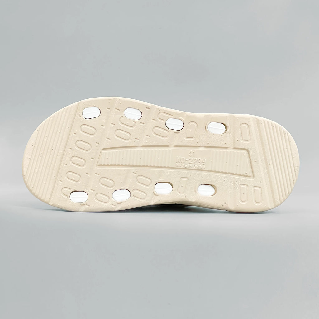 Zapatillas de Hombre con diseño de cojín de aire, novedad de verano, Zapatillas deportivas antideslizantes suaves de PVC para Hombre, Chanclas para Hombre