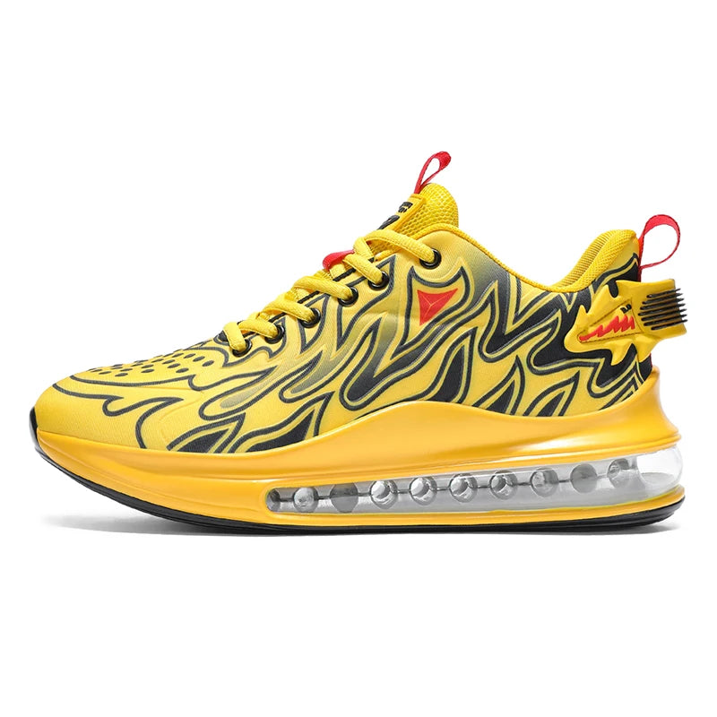 Zapatillas de deporte de lujo para hombre, mocasines informales transpirables para entrenamiento, mocasines de moda para correr, Tenis masculinos