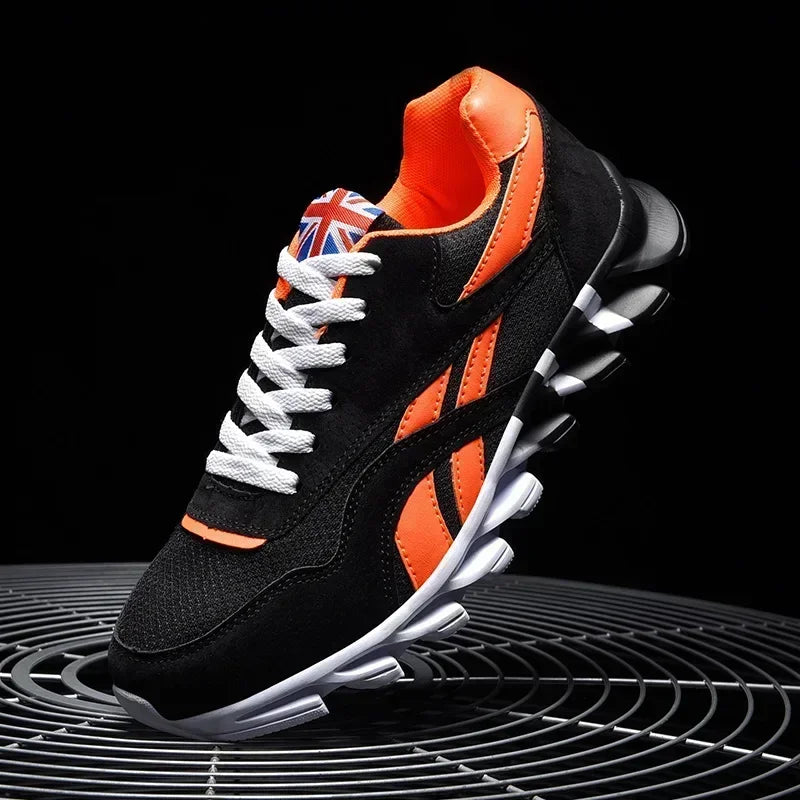 Zapatillas Deportivas para Hombre, Marca Trend, Tallas 36-48, Resistentes al Desgaste, con Amortiguación, Suela Gruesa, Transpirables, para Correr al Aire Libre