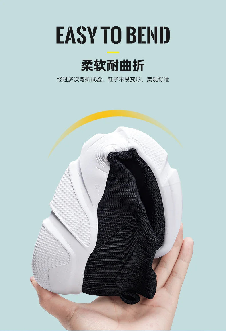 Zapatillas de deporte para hombre, zapatos para mujer, calcetines de tendencia de tenis, zapatos para caminar, mocasines, transpirables, informales, para correr, verano, verde, talla grande 35-47