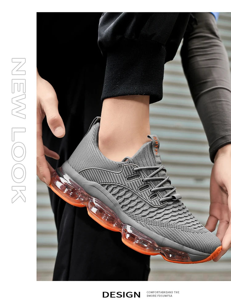 Zapatillas Deportivas Casuales Transpirables para Hombre, Zapatillas de Running de Lujo, Tenis Cómodos para Hombre y Mujer