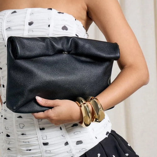 Women's Casual Handbags, Soft PU Leather Evening Bags, Party Clutch, Phone and Laptop Bag, Handbag