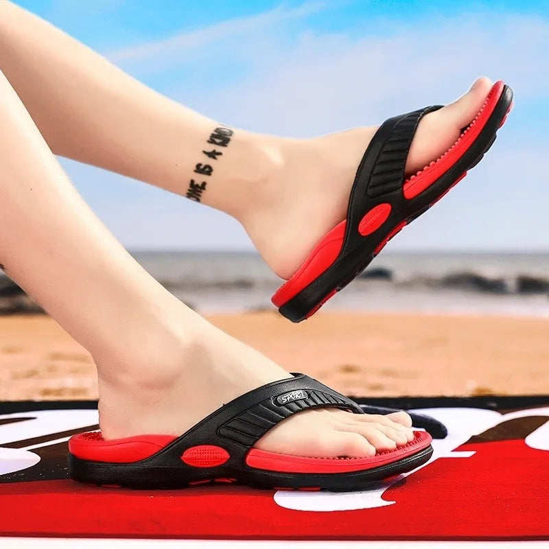 Chanclas casuales de moda para hombre de verano, zapatillas de playa para deportes al aire libre