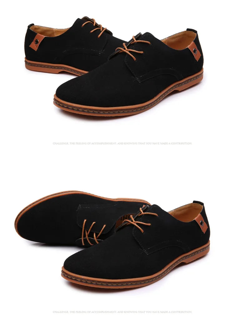 Zapatos de Cuero Nuevos 2026 para Hombre, Zapatos Oxford de Lujo para Hombre, Zapatos Casuales de Negocios de Cuero de Gamuza de Alta Calidad, Zapatos de Hombre