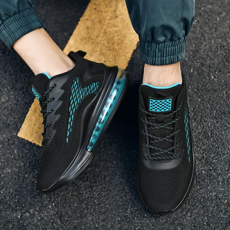 Zapatos de hombre, zapatillas de deporte informales para hombre, tenis, zapatos de lujo, zapatos de entrenamiento para carreras, zapatos transpirables, mocasines de moda, zapatos para correr para hombre