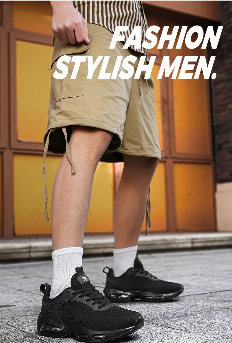 Zapatillas deportivas antideslizantes para hombre y mujer, zapatos informales transpirables, ligeros y cómodos para caminar y Maratón