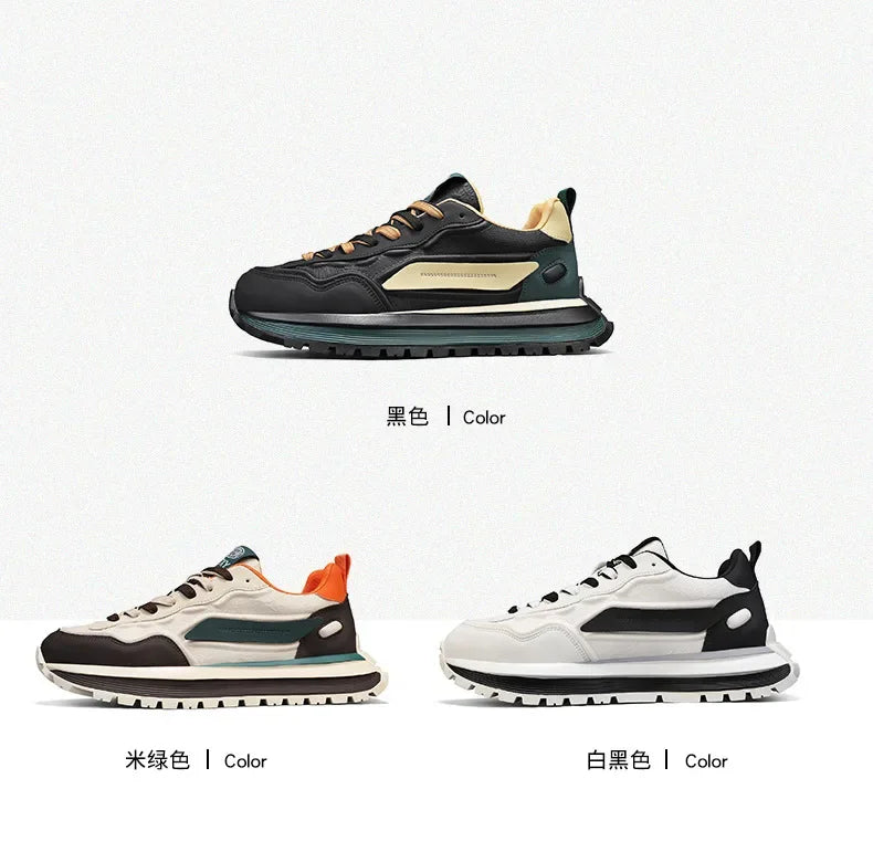 Zapatillas Deportivas Transpirables para Hombre, Primavera 2026, con Suela Suave Antideslizante, Blancas, Modernas, Estilo Casual