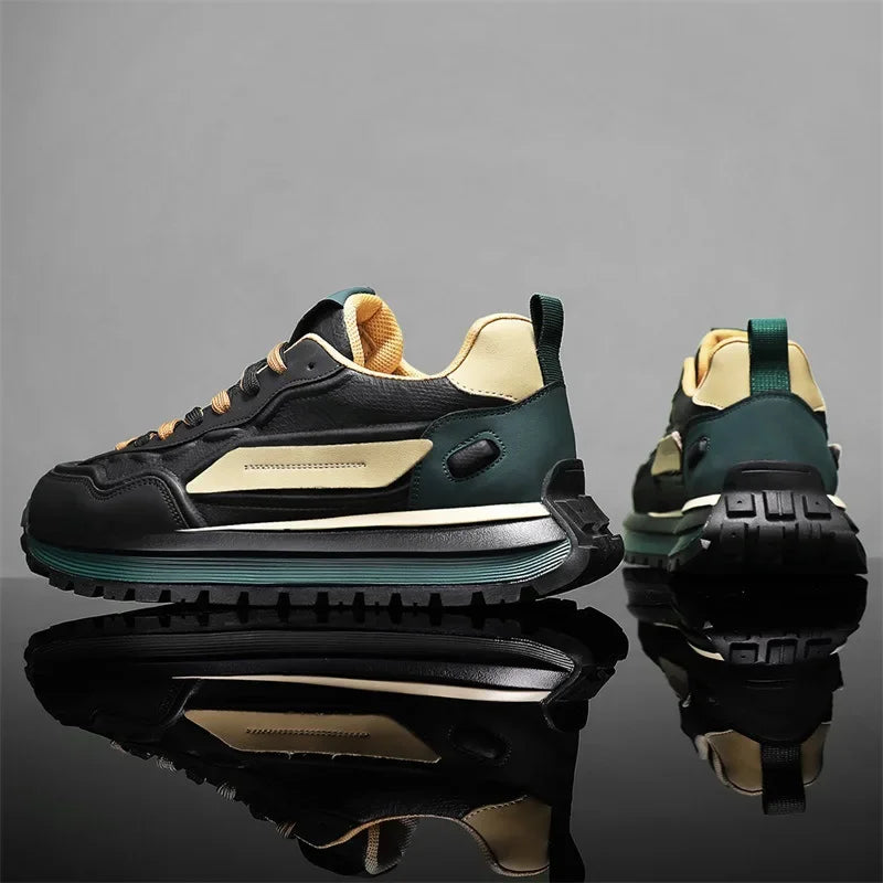 Zapatillas Deportivas Transpirables para Hombre, Primavera 2026, con Suela Suave Antideslizante, Blancas, Modernas, Estilo Casual