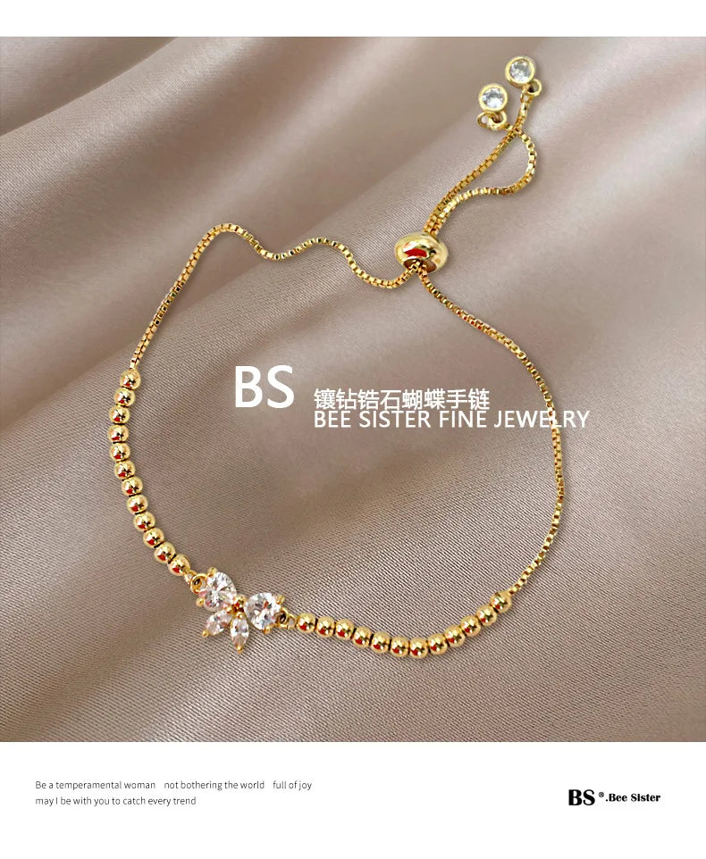 2025 relojes de diamantes de cristal para mujer, reloj elegante Original de oro para mujer con conjunto de pulsera, regalo de oro rosa para novia y esposa