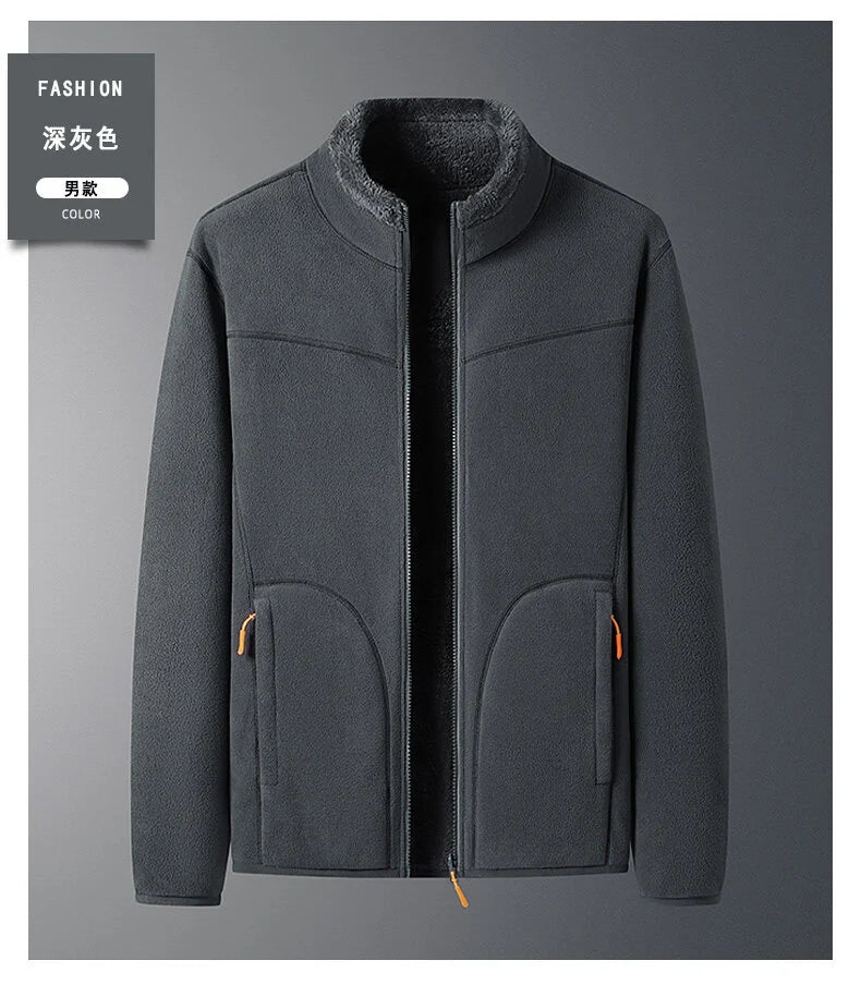 Unisex Fleece Hoodie for Men and Women, Oversized Sportswear, Warm and Thick, Classic Casual Sweatshirt, Autumn and Winter Fashion