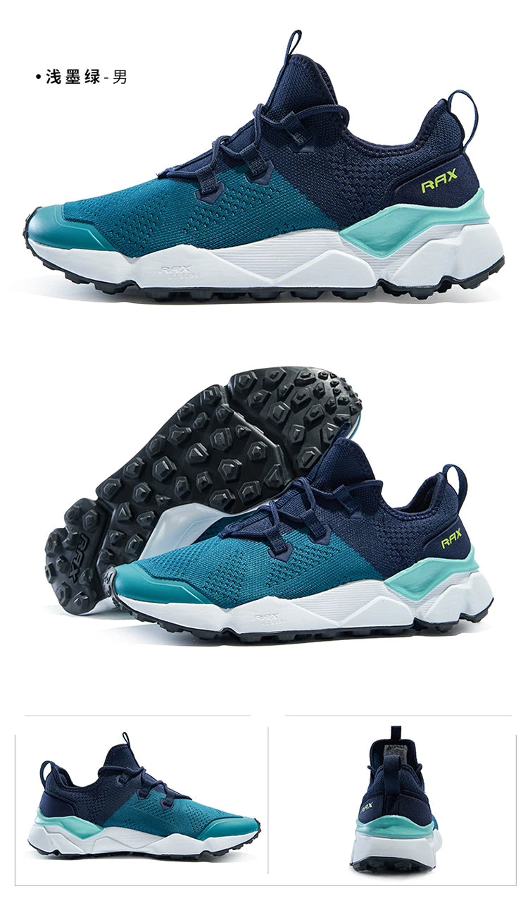 Rax, zapatillas para correr para hombre, zapatos transpirables para correr para mujer, zapatillas ligeras para hombre, zapatos de gimnasio para hombre, zapatos deportivos para exteriores, zapatos masculinos