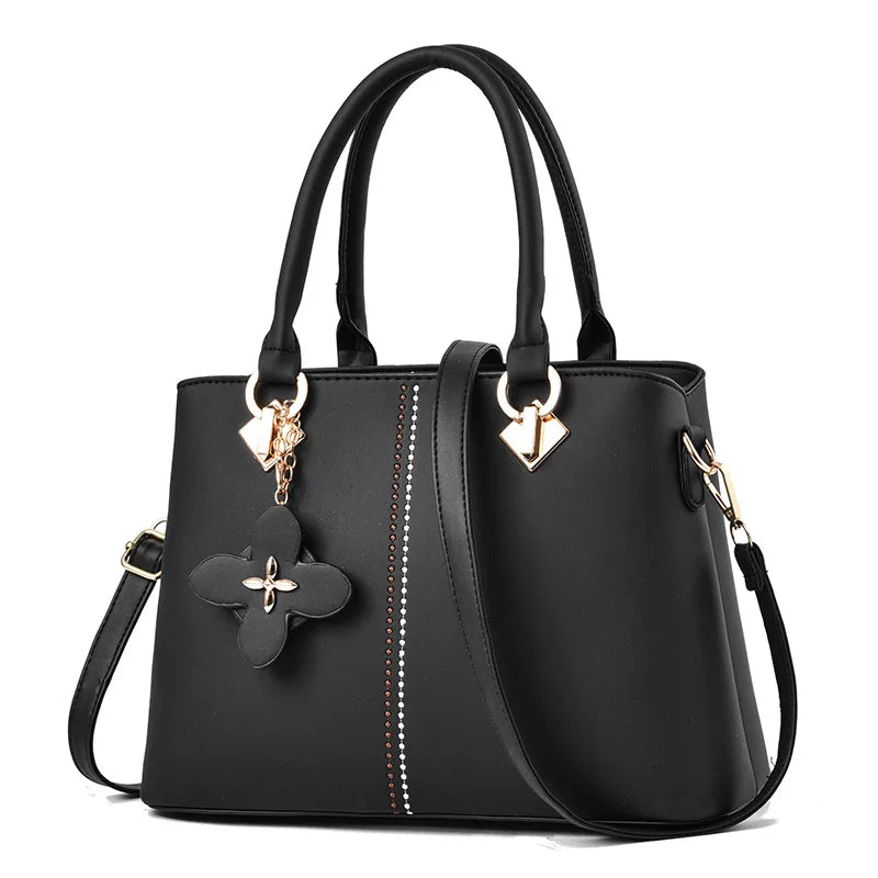Nuevo Bolso de Hombro para Mujer 2026, Bolso de Diseñador de Lujo, Bolso de Cuero con Monograma Estampado, Bolso Bandolera