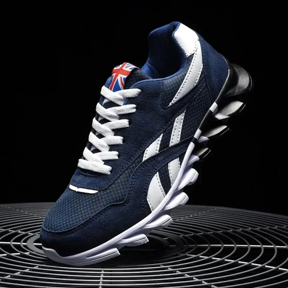 Zapatillas Deportivas para Hombre, Marca Trend, Tallas 36-48, Resistentes al Desgaste, con Amortiguación, Suela Gruesa, Transpirables, para Correr al Aire Libre