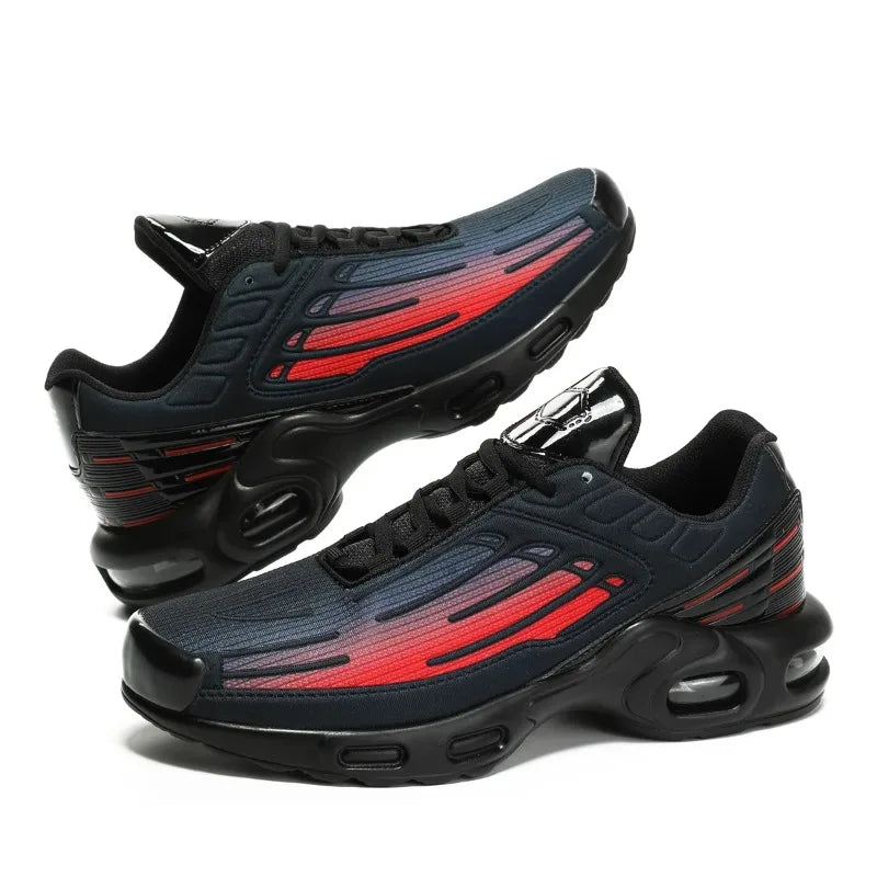 Nuevas zapatillas deportivas para hombre, transpirables, con amortiguación, antideslizantes, con resorte y resistentes al desgaste.