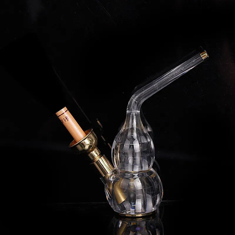 Olla de tubería de agua de cobre, olla de tubería antigua portátil, tubería de filtro de agua para uso doméstico