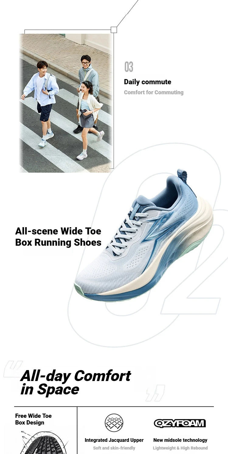 361 Degrees O2 2026, Nuevas Zapatillas de Entrenamiento de Maratón Profesionales para Hombre, Ligeras, con Rebote, Duraderas, Zapatillas Deportivas Masculinas 672632222