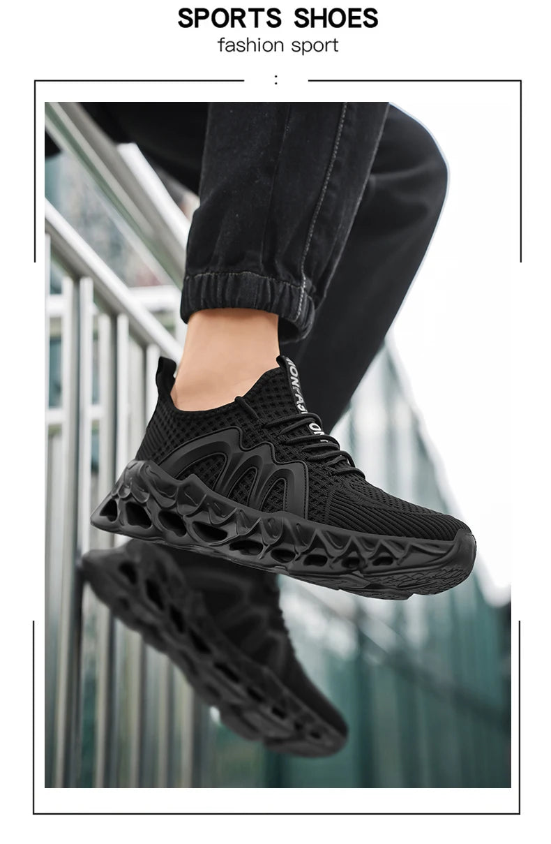 Zapatos de hombre, zapatillas de deporte informales para hombre, tenis, zapatos de lujo, zapatos de entrenamiento para carreras, zapatos transpirables, mocasines de moda, zapatos para correr para hombre
