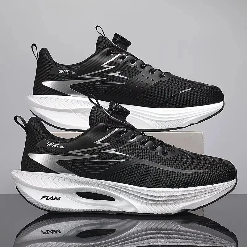 Zapatillas deportivas para hombre, zapatillas informales para maratón, transpirables, ligeras, cómodas, atléticas, antideslizantes, para caminar al aire libre