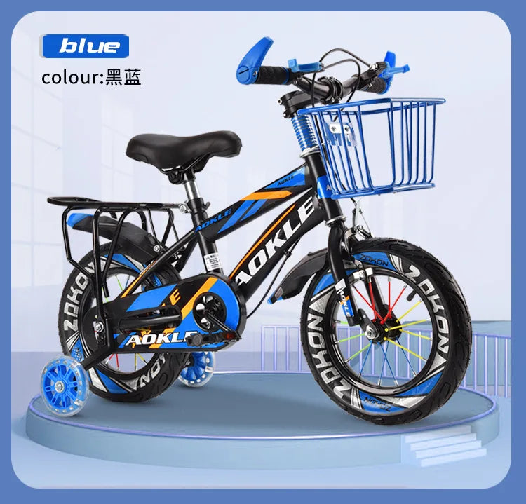 Bicicletas para niños, bicicletas con estructura de acero al carbono de 12-18 pulgadas para niños de 2 a 10 años, pueden andar en bicicleta, bicicletas para niños y niñas, nuevas