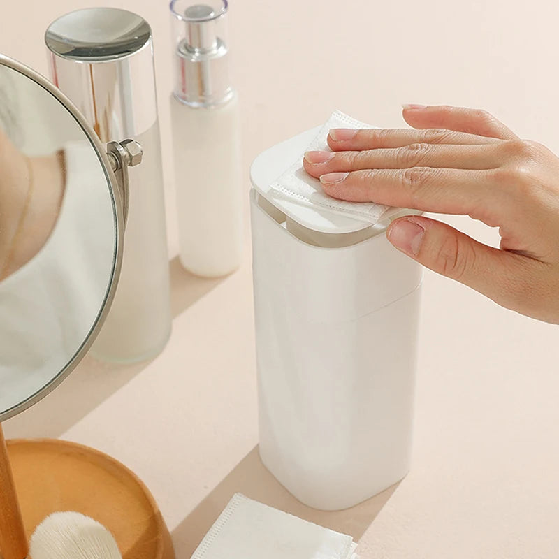Botella de detergente desmaquillante de 250/500ML, dispensador de bomba de prensa vacía, eliminador de esmalte de uñas de plástico, herramienta de cuidado portátil, 1 ud.