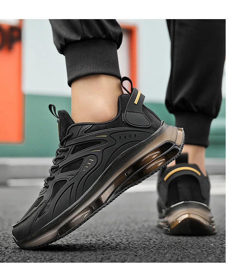 Zapatillas De deporte para hombre, zapatos De malla para caminar para hombre, zapatos De tenis con cordones para aumentar la altura, zapatos duraderos para hombre, Zapatillas De Deporte De alta calidad