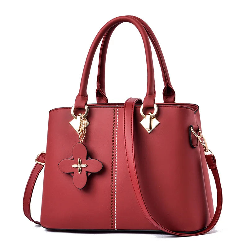 Nuevo Bolso de Hombro para Mujer 2026, Bolso de Diseñador de Lujo, Bolso de Cuero con Monograma Estampado, Bolso Bandolera
