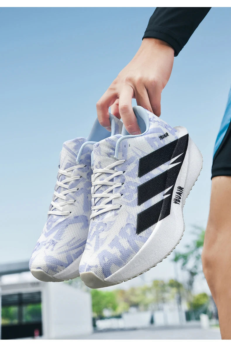 Zapatillas para correr originales para hombre, con placa de carbono, para maratón, deportivas, para golf, ligeras, cómodas, para mujer, atléticas, para carreras al aire libre