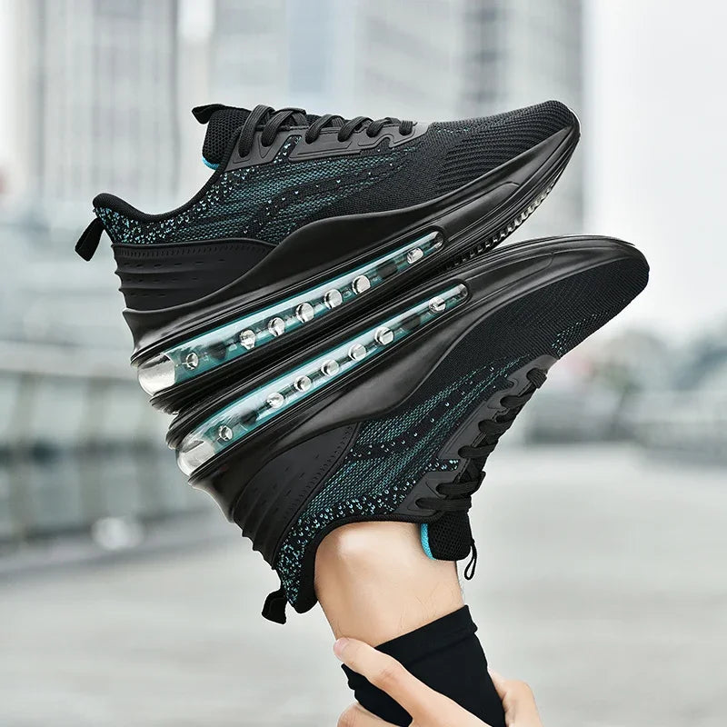 Zapatos de hombre, zapatillas de deporte, tenis masculinos, zapatos de lujo, entrenador informal para hombre, mocasines de moda transpirables, zapatos para correr para hombre