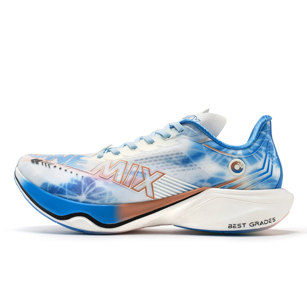 ONEMIX Zapatillas de Running y Entrenamiento con Placa de Carbono de Nylon para Hombre, Amortiguación Completa, Zapatillas Deportivas con Placa de Carbono para Caminar