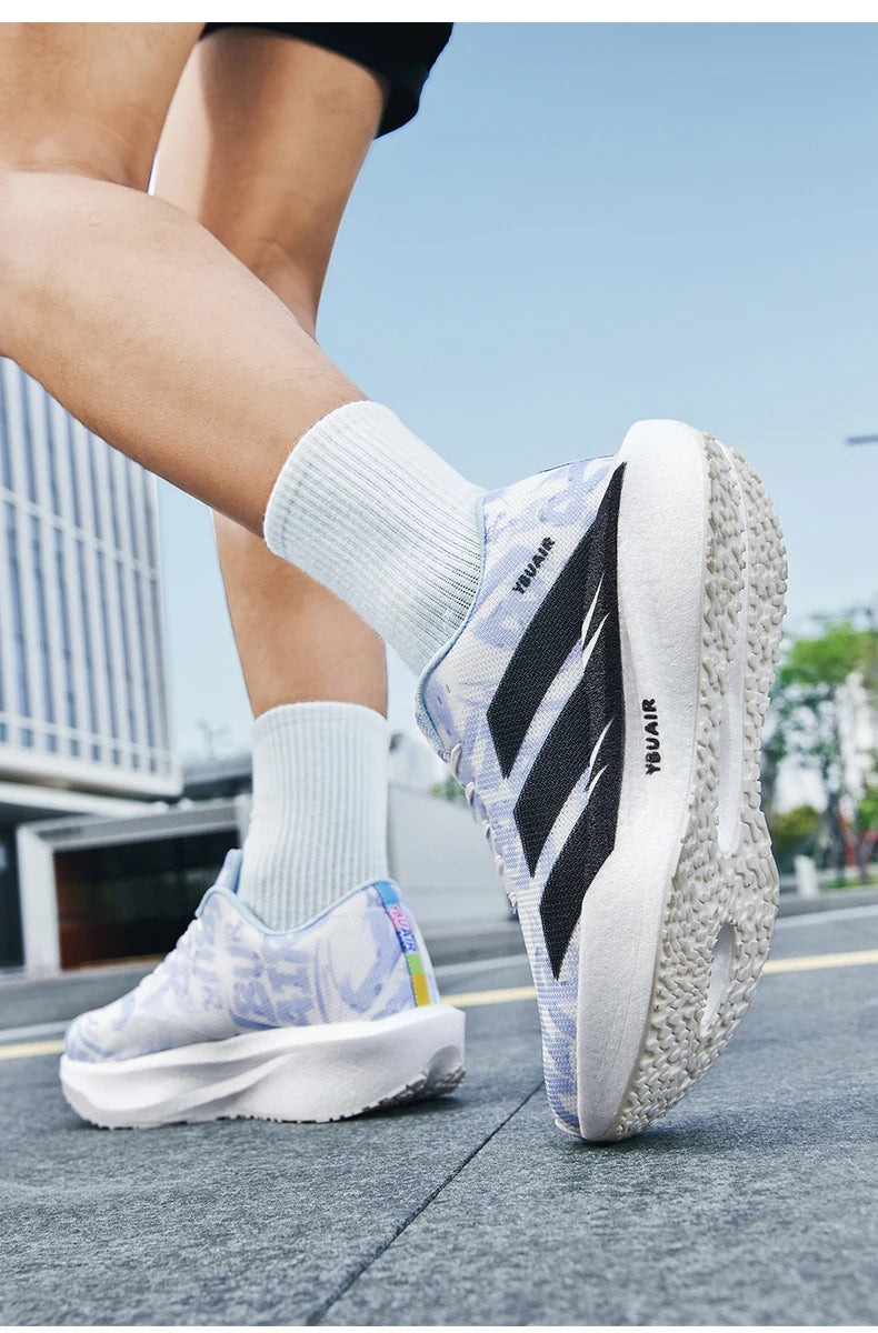 Zapatillas para correr originales para hombre, con placa de carbono, para maratón, deportivas, para golf, ligeras, cómodas, para mujer, atléticas, para carreras al aire libre