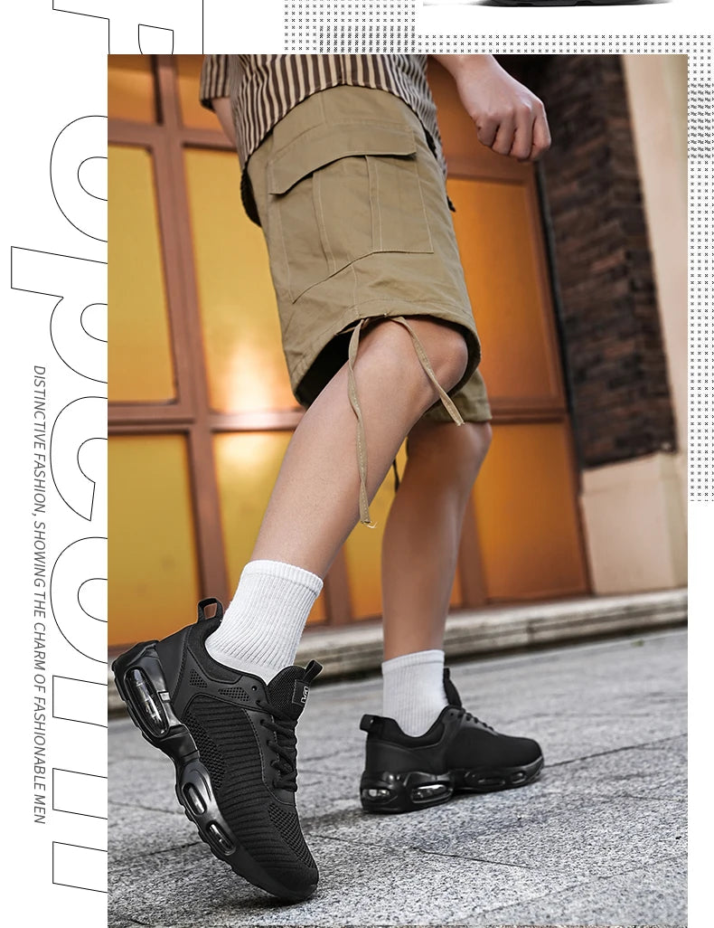Zapatillas deportivas antideslizantes para hombre y mujer, zapatos informales transpirables, ligeros y cómodos para caminar y Maratón
