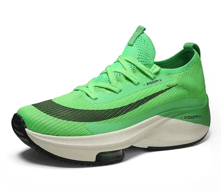 Zapatillas de Running para Hombre con Amortiguación de Aire y Placa de Carbono, Zapatillas Deportivas Ligeras para Mujer para Correr, Gimnasio, Entrenamiento, Parejas