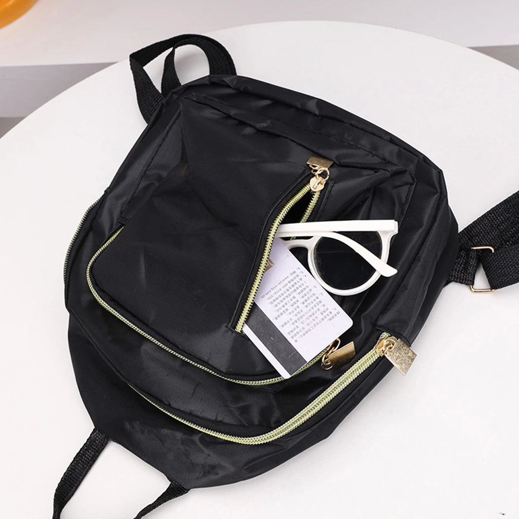 Mochila informal de moda para mujer, bolso de viaje diario pequeño y ligero para la universidad, viajes al aire libre, lindo bolso de hombro para todos los días
