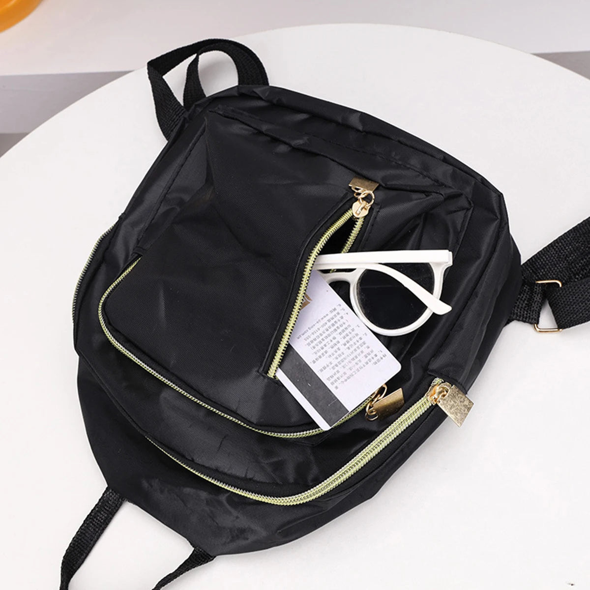 Mochila informal de moda para mujer, bolso de viaje diario pequeño y ligero para la universidad, viajes al aire libre, lindo bolso de hombro para todos los días