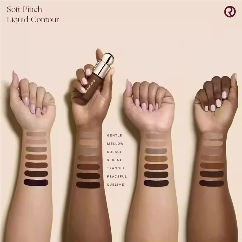 RARE BEAUTY Soft Pinch Liquid Contour, Aspecto Naturalmente Levantado y Duradero, Corrector Bronceador, Rubor Hidratante a Prueba de Agua