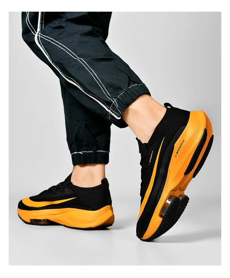 Zapatillas deportivas para correr con cojín de aire para hombre, transpirables, ligeras, cómodas, para entrenamiento atlético, tenis