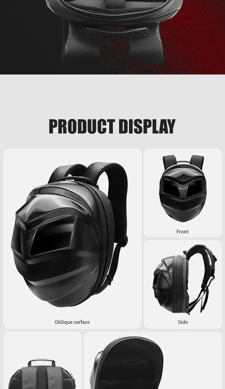 Bolsa LED para motocicleta, Mochila para ciclismo de caballero negro, bolsa para Moto, bolsas para portátiles de 13 pulgadas, Mochila LED, Mochila escolar, bolsa de viaje para bolsillo, Mochila trasera