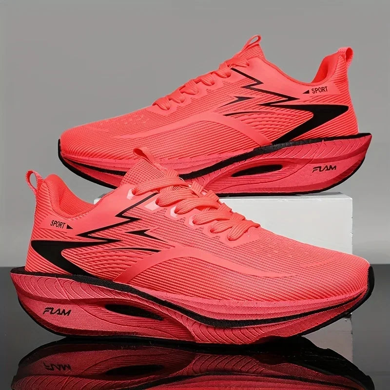 Zapatillas deportivas para hombre, zapatillas informales para maratón, transpirables, ligeras, cómodas, atléticas, antideslizantes, para caminar al aire libre