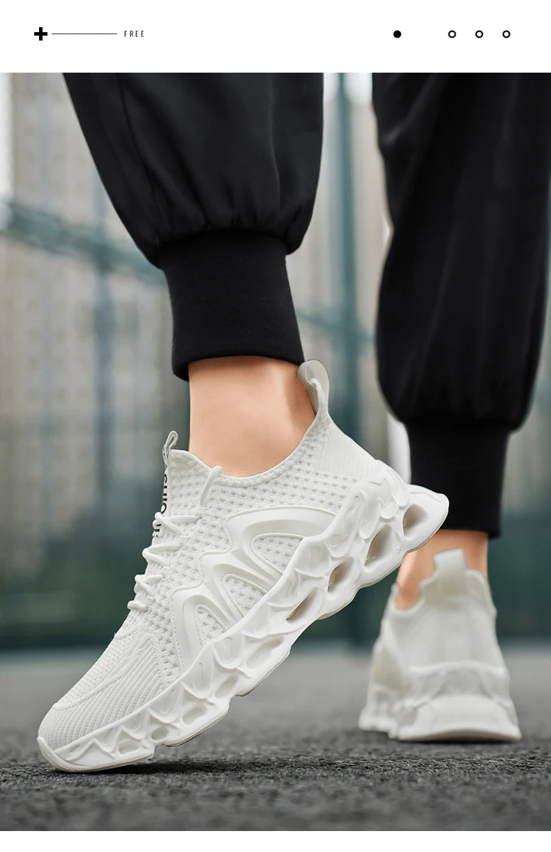 Zapatos de hombre, zapatillas de deporte informales para hombre, tenis, zapatos de lujo, zapatos de entrenamiento para carreras, zapatos transpirables, mocasines de moda, zapatos para correr para hombre