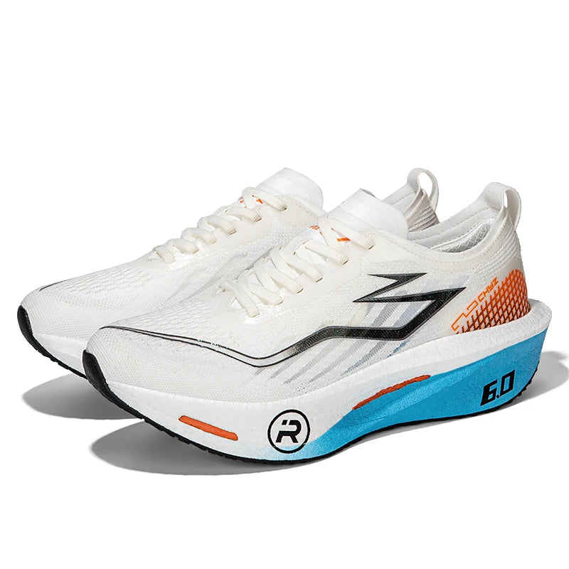 Zapatillas para correr para hombre, zapatillas deportivas para maratón con placa de carbono, transpirables, ligeras, cómodas, antideslizantes, deportivas especiales para mujer