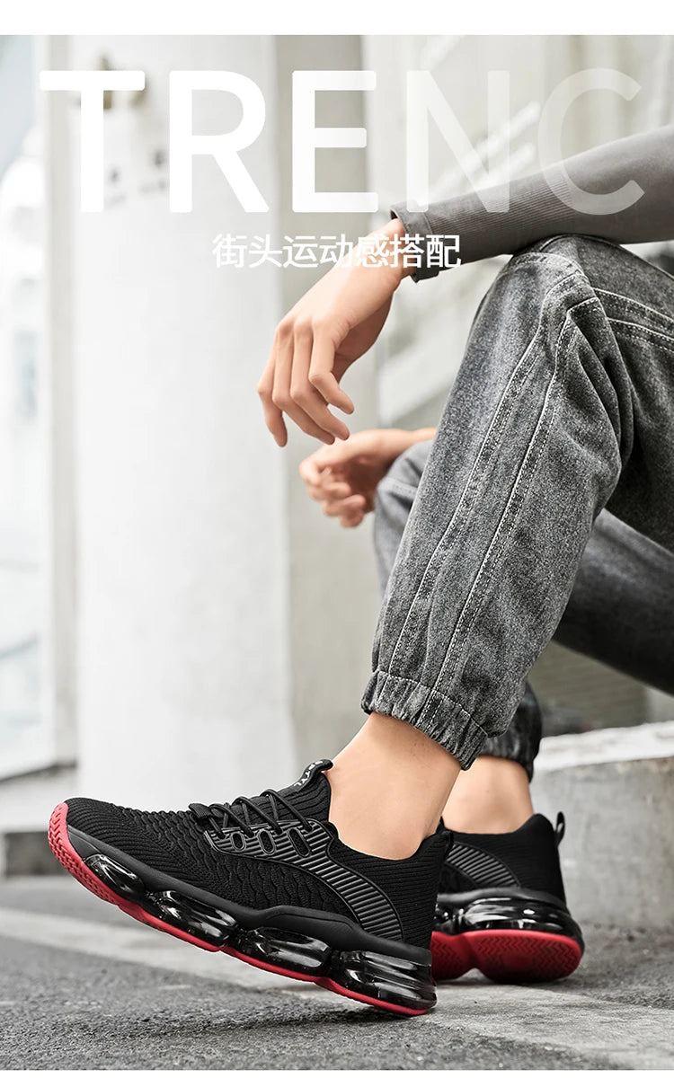 Zapatillas Deportivas Casuales Transpirables para Hombre, Zapatillas de Running de Lujo, Tenis Cómodos para Hombre y Mujer