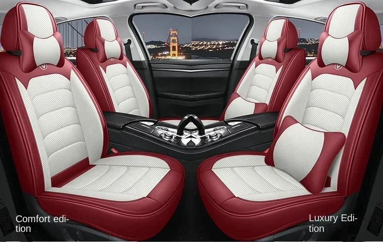 Fundas de Asiento 3D para Mercedes E-CLASS W210/W212/W213 – Cuero Sintético, Cobertura Total