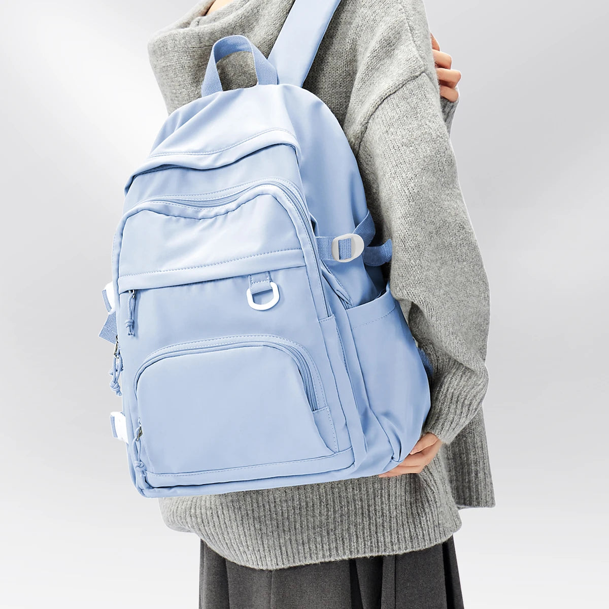Mochila escolar para mujeres, adolescentes, niñas, niños, mochila escolar para niños, mochila informal de viaje para ordenador portátil, mochila universitaria, mochila de trabajo