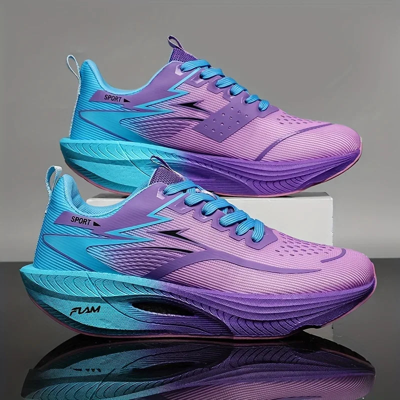 Zapatillas deportivas para hombre, zapatillas informales para maratón, transpirables, ligeras, cómodas, atléticas, antideslizantes, para caminar al aire libre